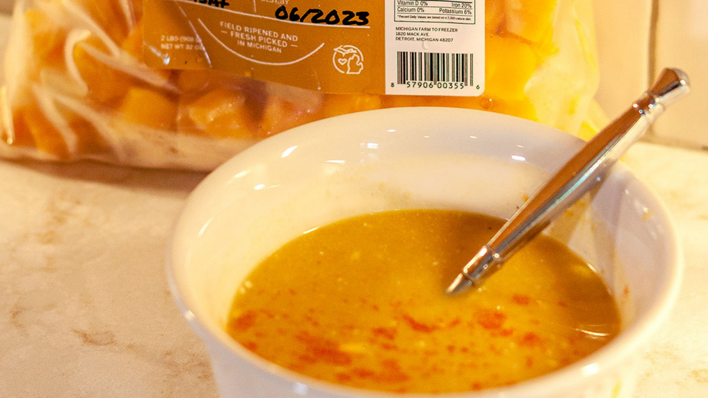 Curried Butternut Squash Soup